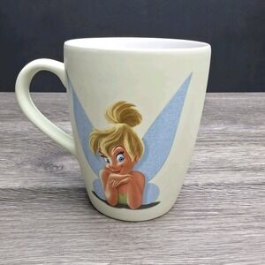 Disney Store - Tinkerbell - Oversized Coffee Mug - Light Pastels